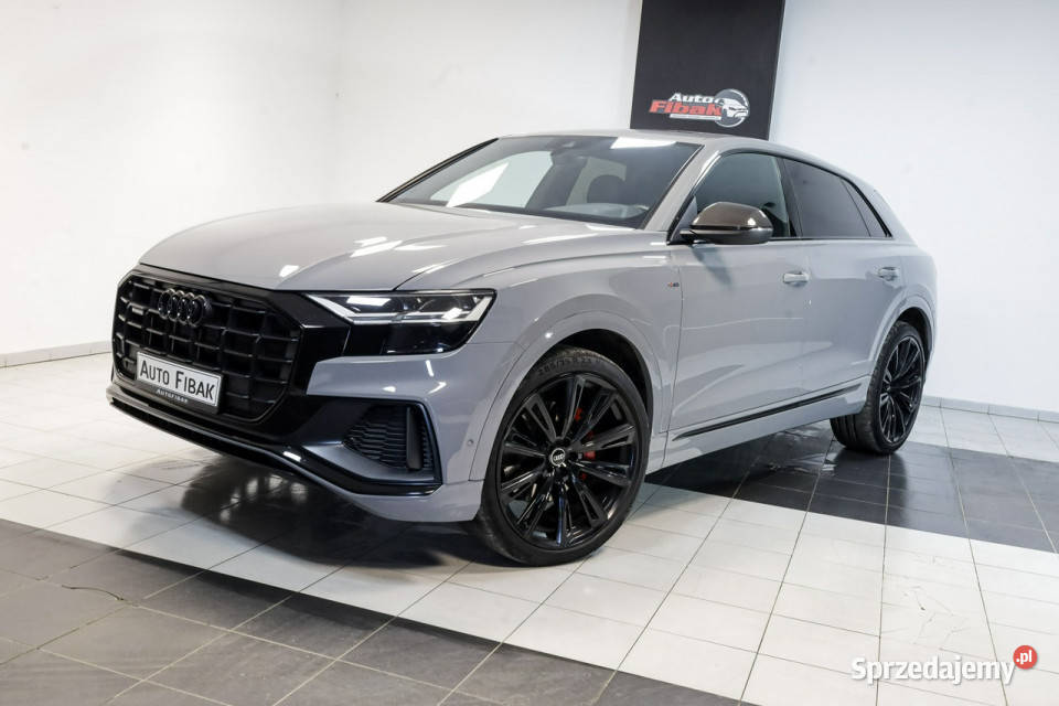 Audi Q8 50TDIQuattroPneumatykaSlinePakiet karbon 45000km Konstantynów Łódzki sprzedam