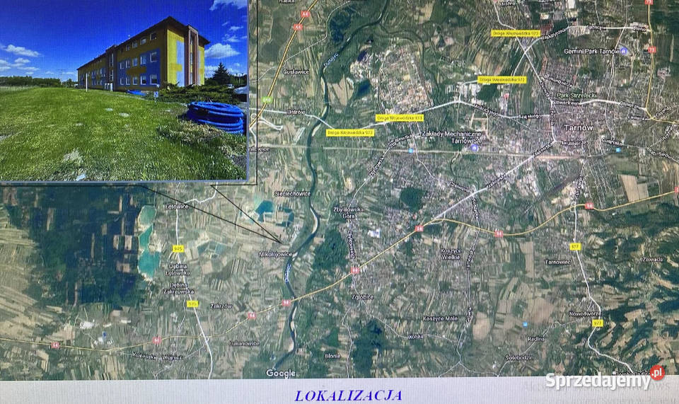 budynek biurowy Mikołajowice małopolskie Olkusz