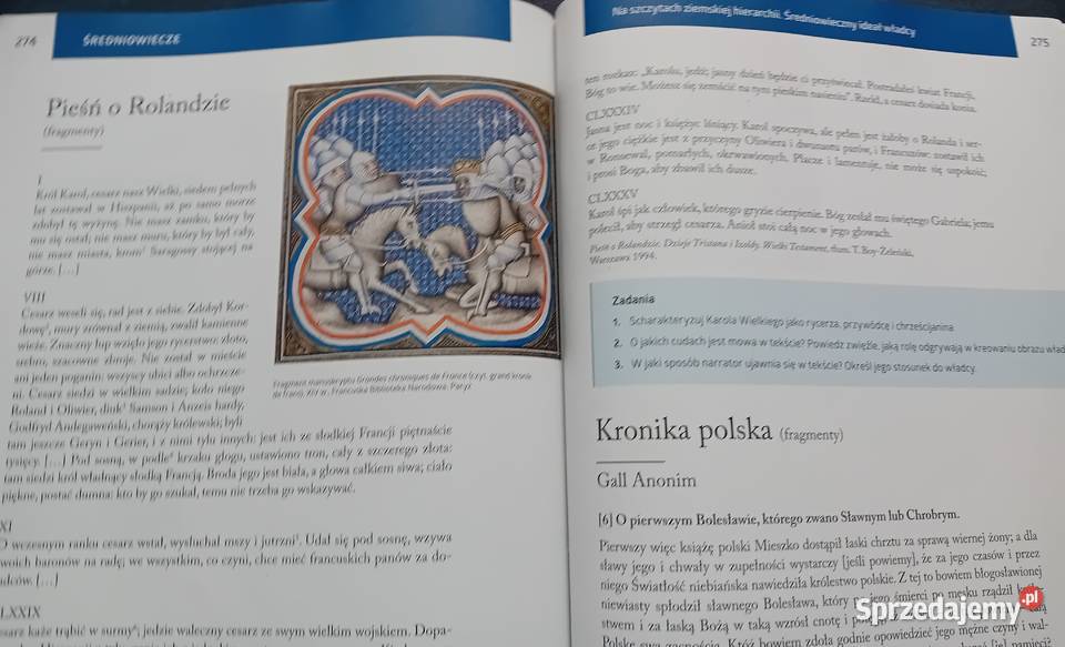 Język polski 1 Sztuka wyrazu Cz1 starożytność Rok wydania 2023 wielkopolskie Koźminek sprzedam