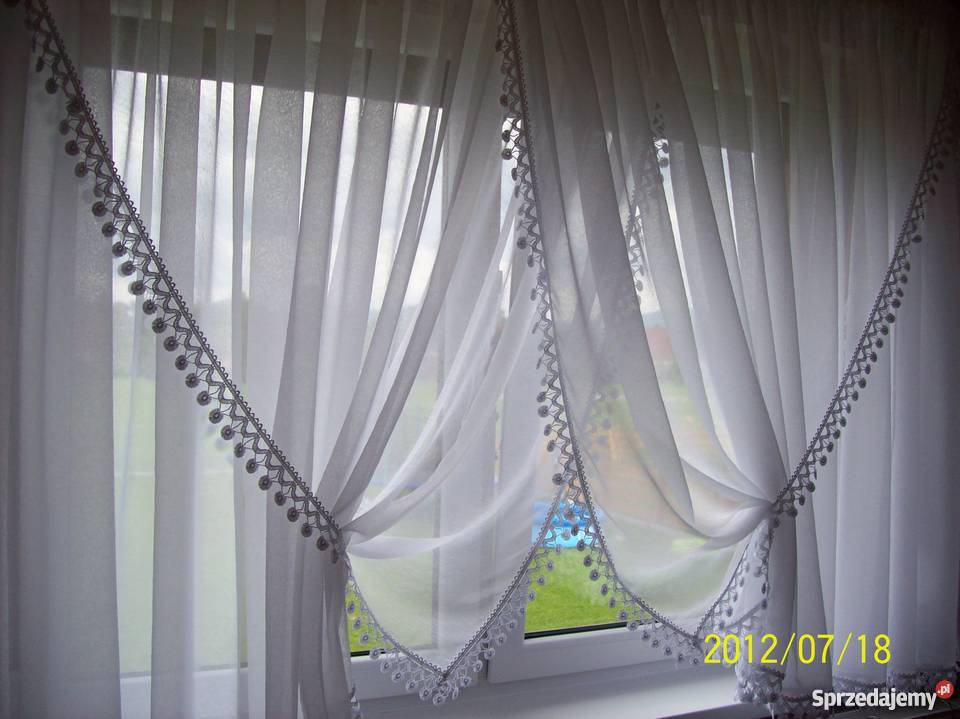 1 FIRANA z gipiurą 400x140 biała ecri sprzedam