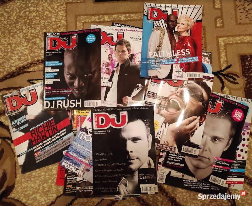 DJ Magazine Polska kolekcja czasopism nowe podkarpackie Rzeszów
