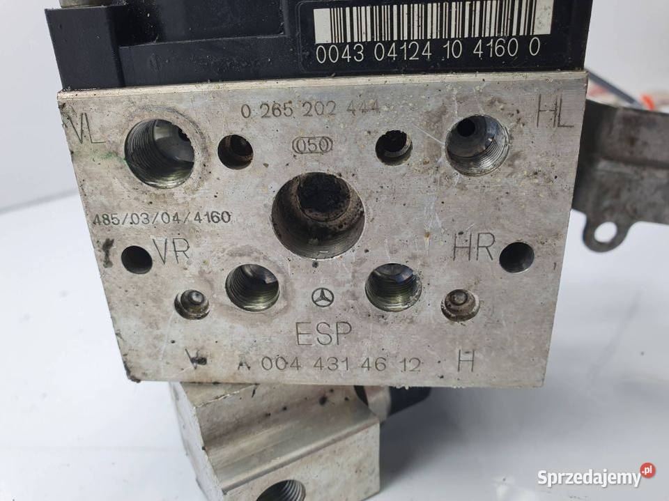 POMPA ABS HAMULCOWA MERCEDES BENZ SKLASA W220 osobowe Lipno