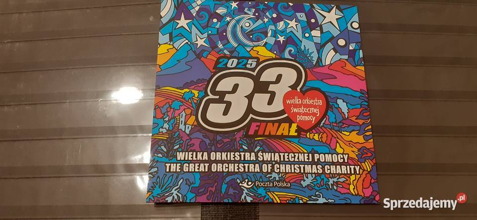 Karnet Folder BLOK 5426 ND Wielka Orkiestra 33 podkarpackie Zadąbrowie