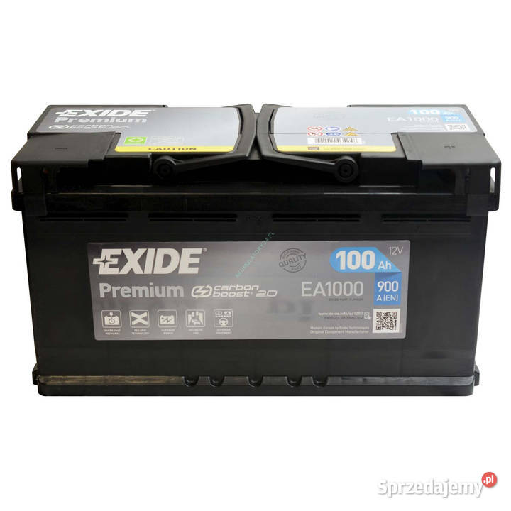 Akumulator Exide Premium 100Ah 900A Starogard Gd