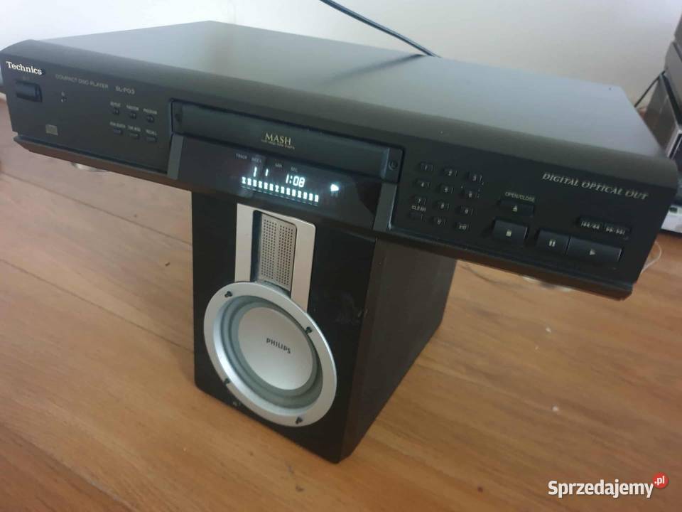 Technics cd odtwarzacz duża wieża Leżajsk