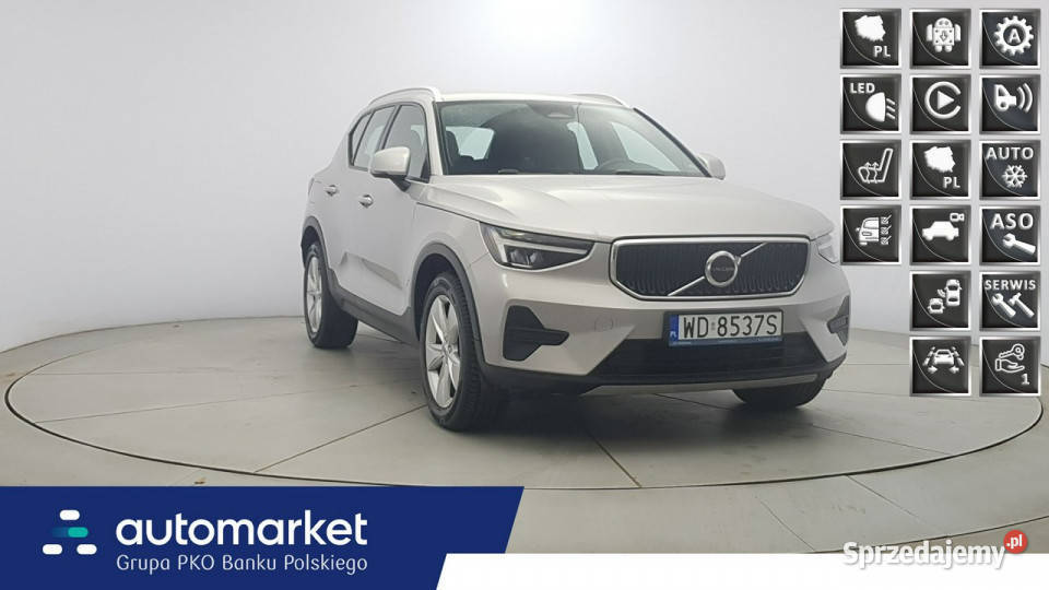 Volvo XC 40 B3 Core Z Polskiego Salonu Faktura benzyna mazowieckie Warszawa