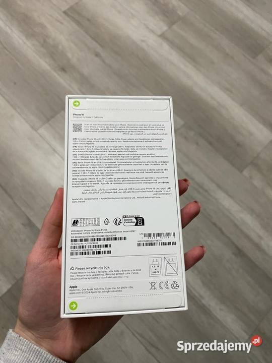 Nowy IPhone 16 512 GB Nowy dolnośląskie Wrocław