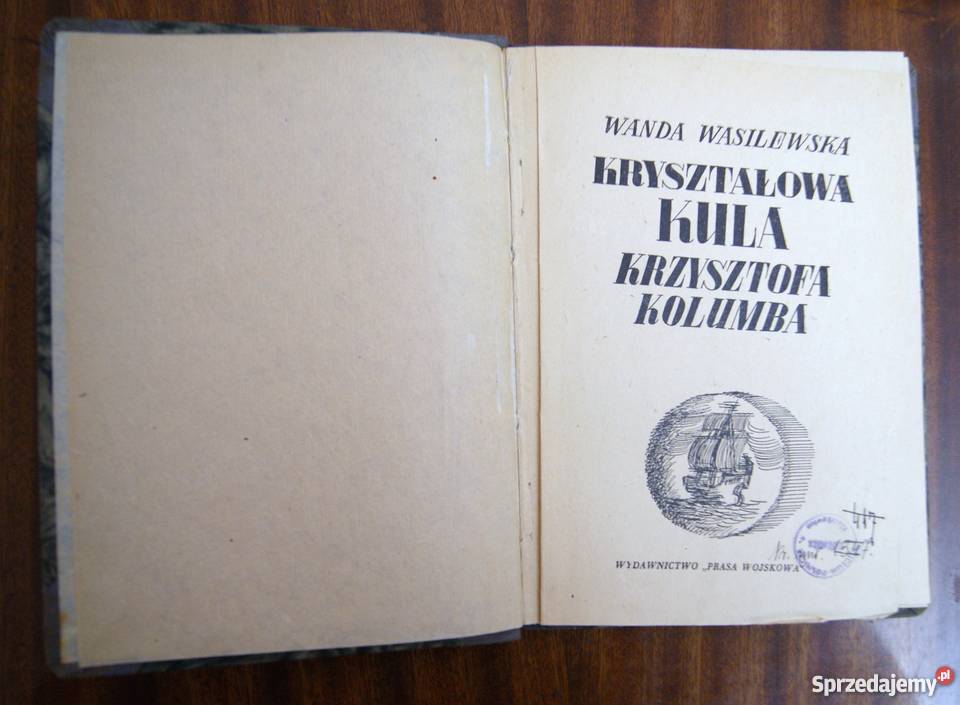 W Wasilewska Kryształowa Kula Krzysztofa Kolumba Książki i Podręczniki Parczew