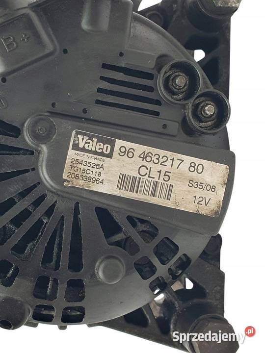 Alternator Citroen Jumpy Peugeot Partner 16 20 Układ elektryczny silnika Chełm
