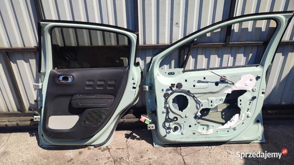 DRZWI PRAWY TYL PRZÓD CITROEN C3 III Hatchback osobowe Włoszczowa
