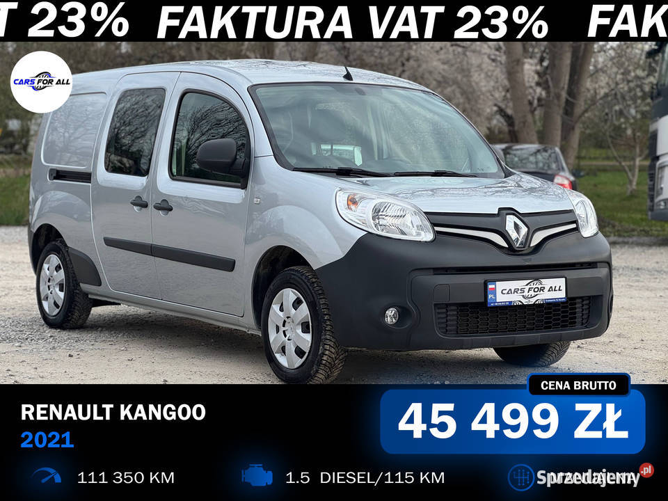 Renault Kangoo 15 dCi 2021 immobilizer podkarpackie Rzeszów