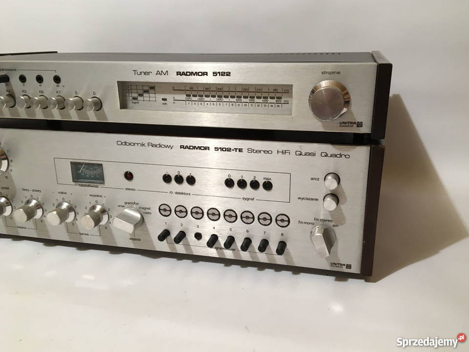 Radmor wzmacniacz 5102 TE Tuner 5122 Stalowa Wola sprzedam