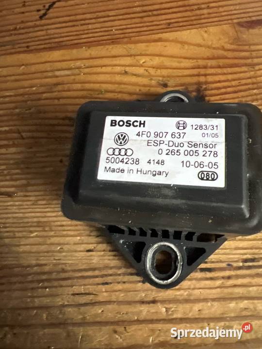 Czujnik asp audi a6 c6 4f0907637 Pozostałe Margonin