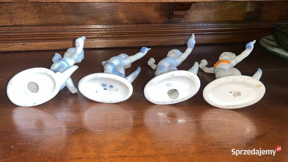 Jesień Figurki Pory Roku Porzellanfabrik Ge