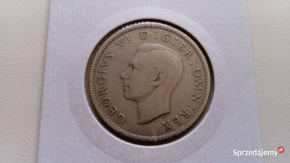 Moneta 2 szylingi 1951 r wielkopolskie