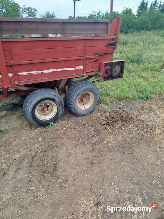 Rozrzutnik przyczepa tandem Białystok