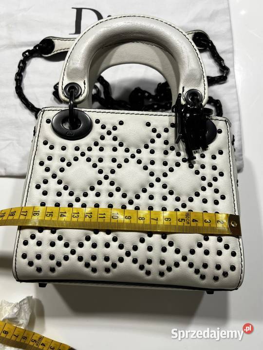 Biała torebka Dior Gdynia