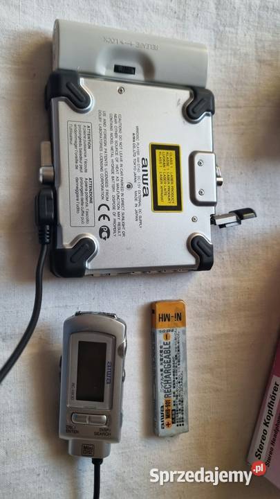 Odtwarzacz MD Aiwa AMST40 Portable Minidisc MD Warta