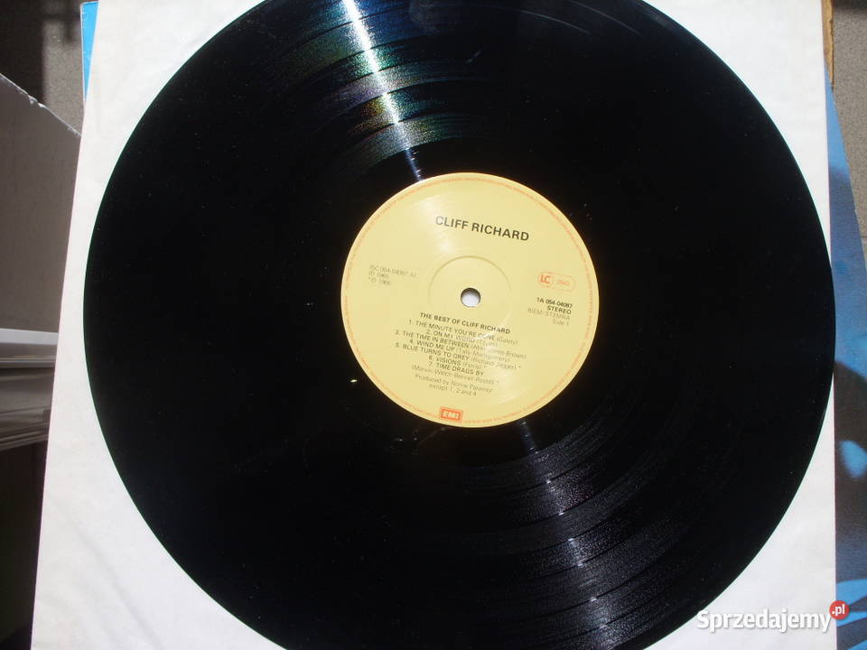 Winyl LP Rock THE BEST CLIFF RICHARDthe minute płyta winylowa Płyty i kasety Wołów