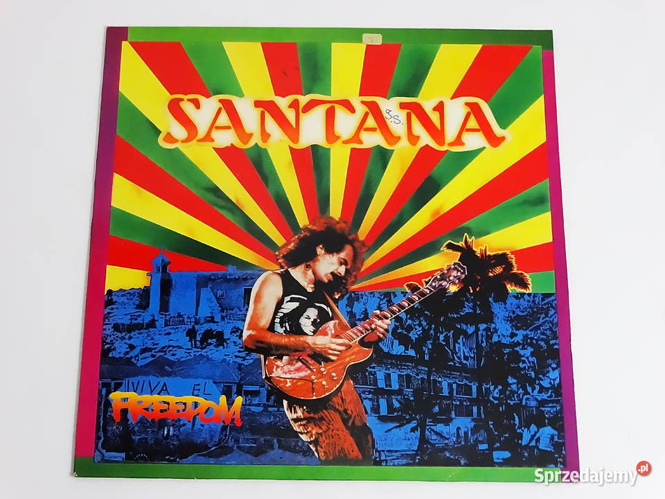 Santana Freedom CBS 450394 1 1987 r 1 płyta lubelskie Biłgoraj