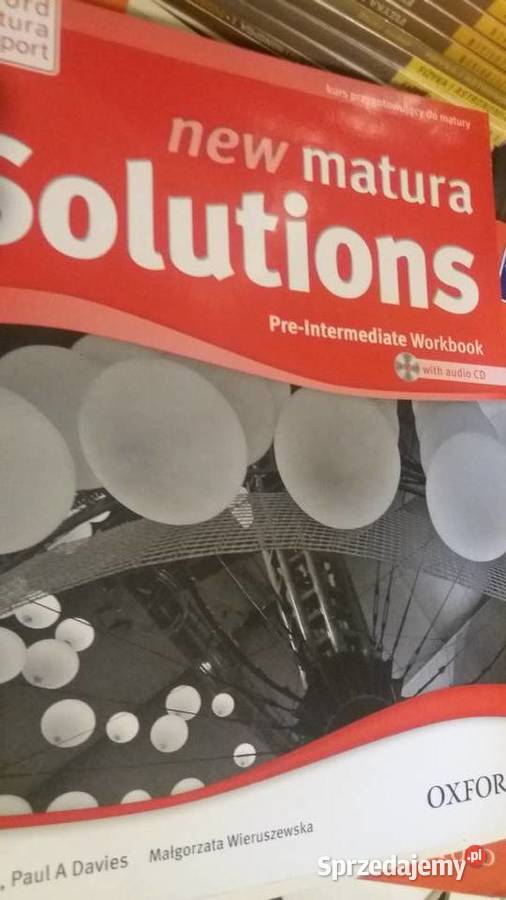 matura solutions preintermediate workbook Warszawa