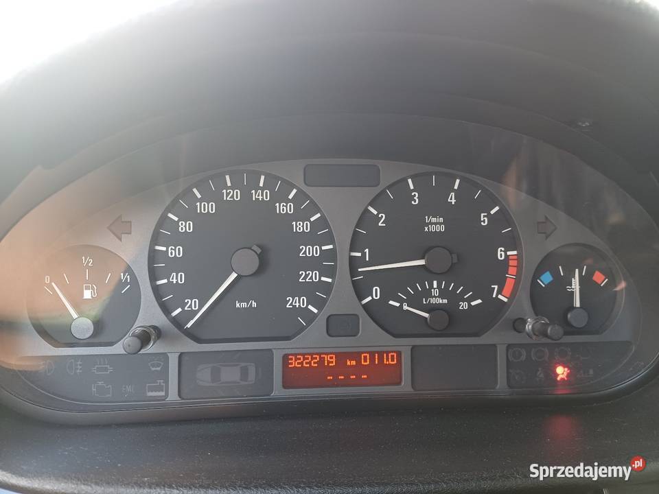 BMW 320i E46 Sedan 20i R6 150 LPG 1998r wielofunkcyjna kierownica Lubin sprzedam