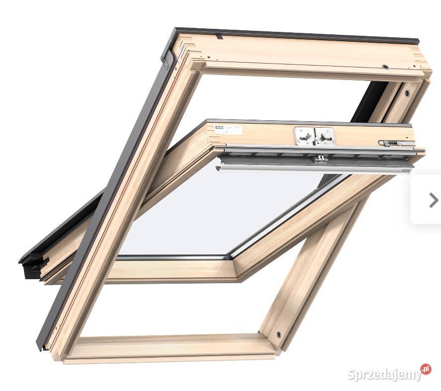 Okno dachowe VELUX GLZ MK06 1051 NOWE Okna dachowe Poskwitów