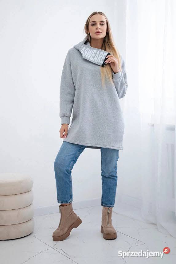 Bluza ocieplana z kapturem Mysłaków