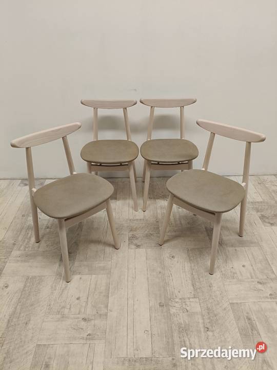 krzesło krzesła model Duński Prl design Finn