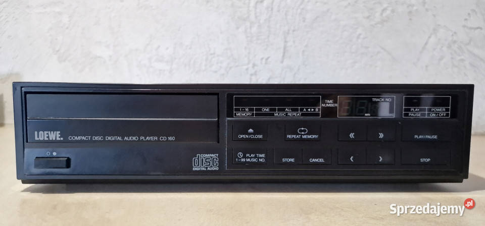 odtwarzacz kompaktowy CD player Loewe CD160 CD Międzychód