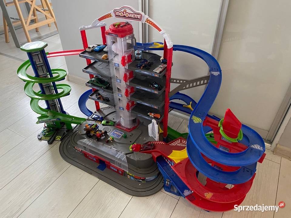 Zestaw Wielki Garaż Parking Super City Majorette śląskie Gliwice