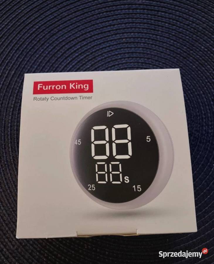 Elektroniczny timer kuchenny LED minutnik z biały mazowieckie Warszawa sprzedam