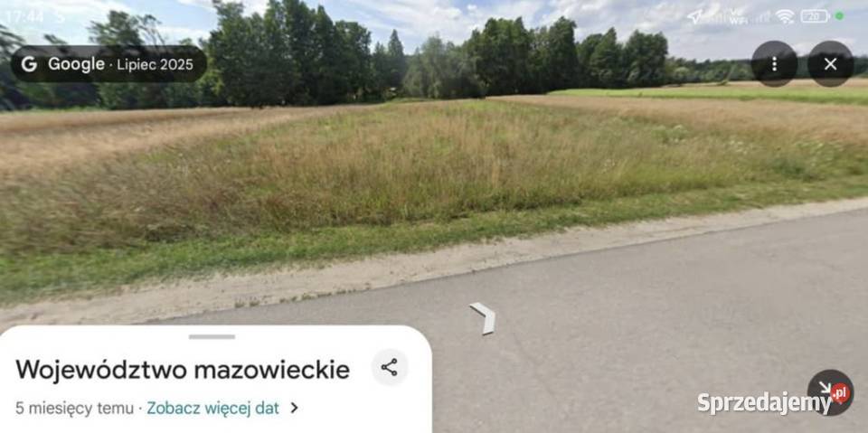 Sprzedam działkę budowlaną mazowieckie Ławeczko Stare