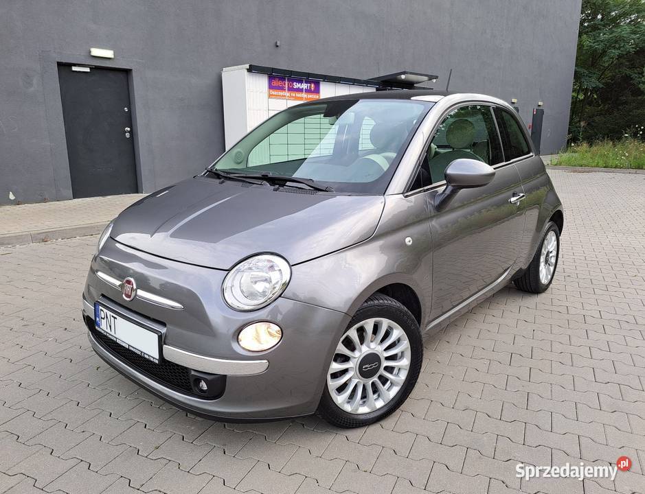 Fiat 500 Lounge 12 Benz Alu Klima Chrom w Kraju radio Koziegłowy