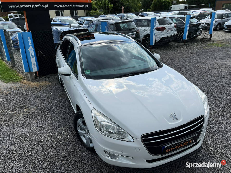 Peugeot 508 SW Bezwypadek Serwis Panorama Biała czujnik deszczu Rydułtowy