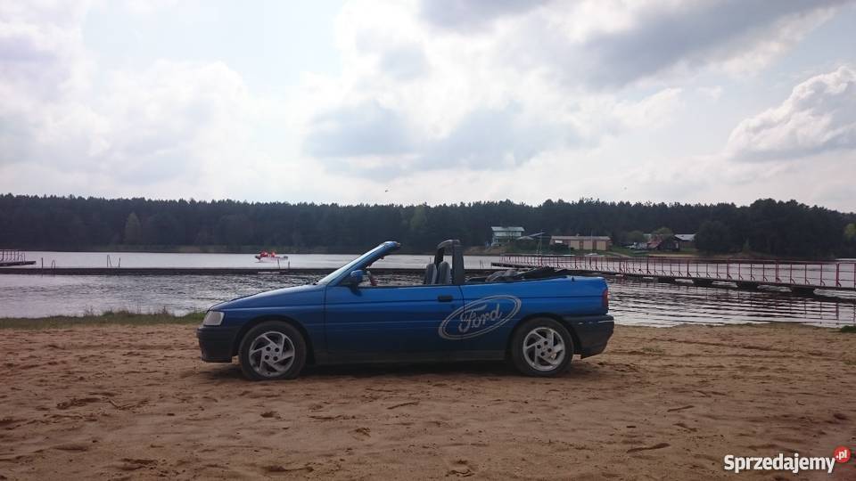 Ford Escort cabrio śliczny skóra gaz zabawka na