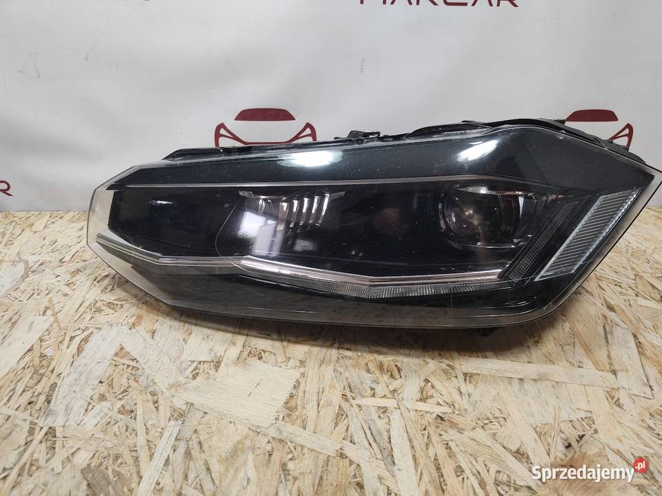 Lampa Full LED Lewy Przód Vw Polo VI 2G1941035B Części samochodowe sprzedam