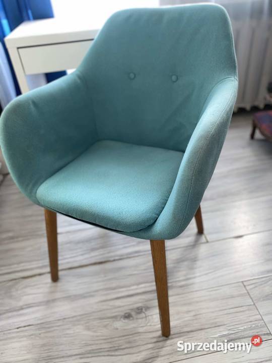 krzesło tapicerowane Emilia morskie black red małopolskie Kraków sprzedam