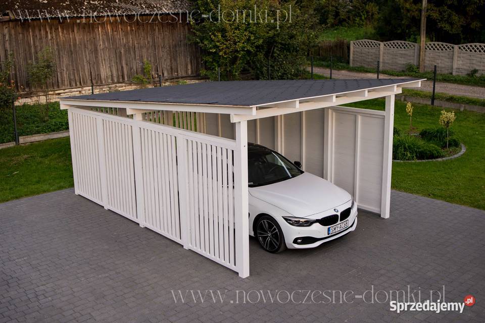 Wiata Samochodowa Drewniana Verona 3x5 Carport