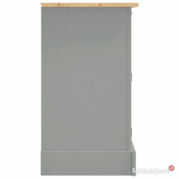 Szafka Corona szara 112x43x78 drewno sosny Warszawa