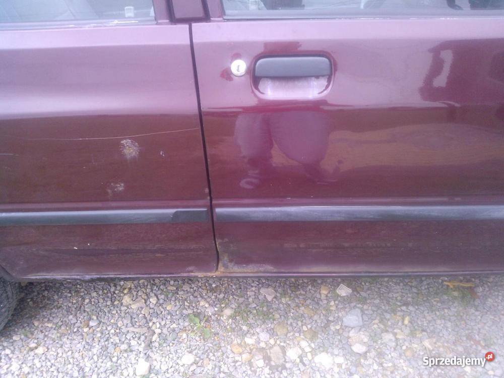 kia pride bordowy Wilkowiecko