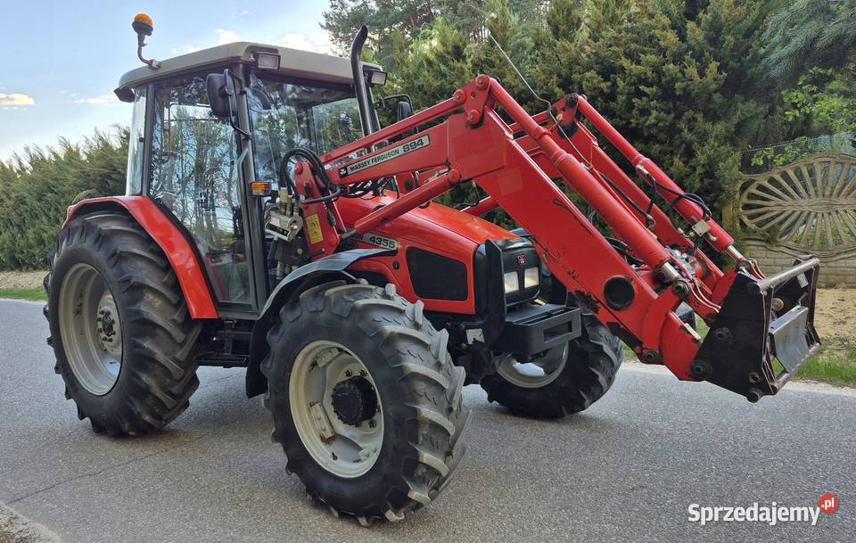 Massey Ferguson 4355 Renault Ares 566RZ Obrzębin