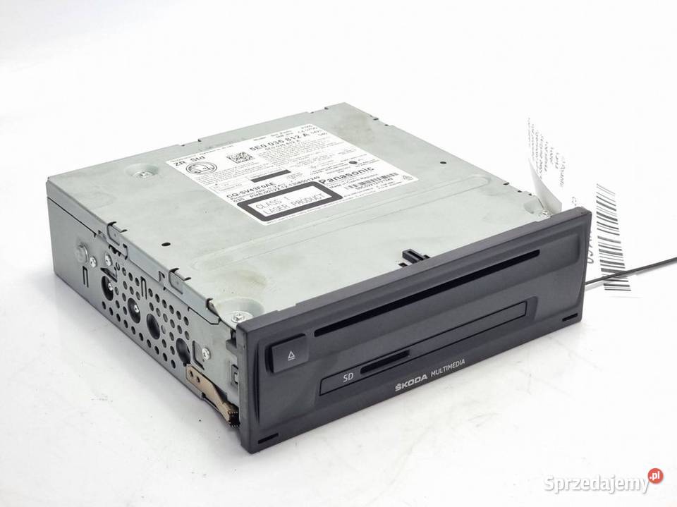 CZYTNIK NAWIGACJI SKODA OCTAVIA III 5E0035812A Pozostałe