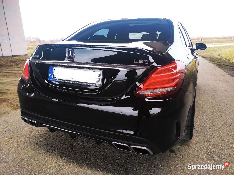 MercedesBenz c63 AMG W205 potężne V8 476 NISKI sprzedam