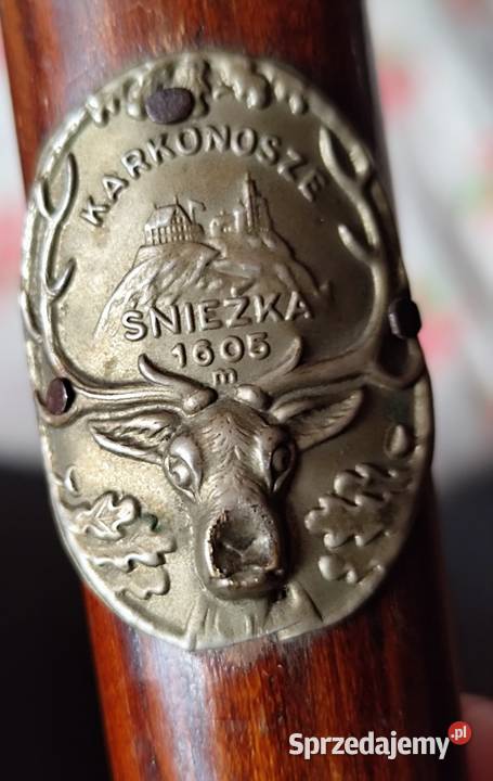 Oryginalna ciupaga turystyczna z PRL lata 70te Sosnowiec