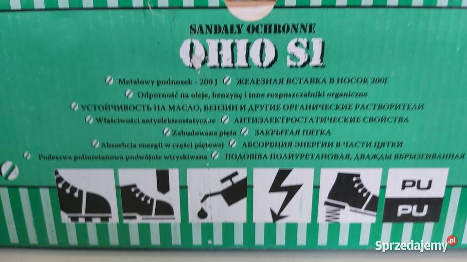 Sandały ochronne robocze OHIO S1 41 45 Consorte Wyszków