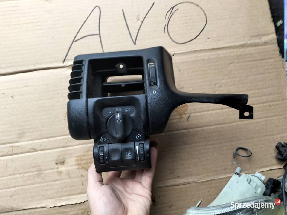 ramka kratka panel włącznik świateł przycisk Kamień-Kolonia