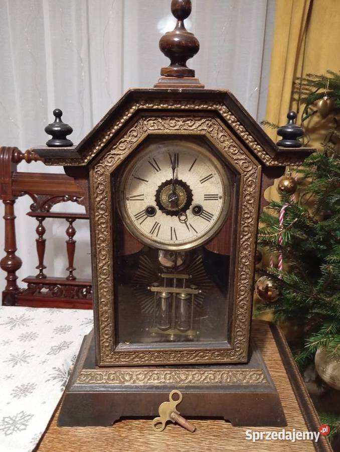 Sprzedam zegar kominkowy Junghans z przełomu XIX Przemyśl