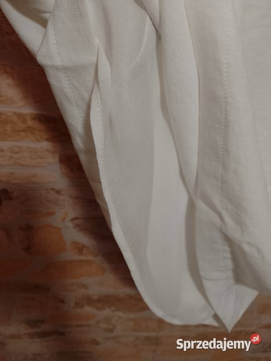 40L ZARA Biała letnia sukienka z Madrytu NOWA Długość Mini Kraków