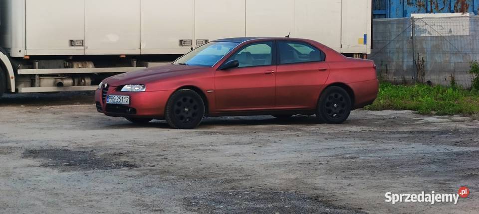 Alfa 166 manual 6 biegów 2004 24 JTD 150 10v podkarpackie Łańcut sprzedam